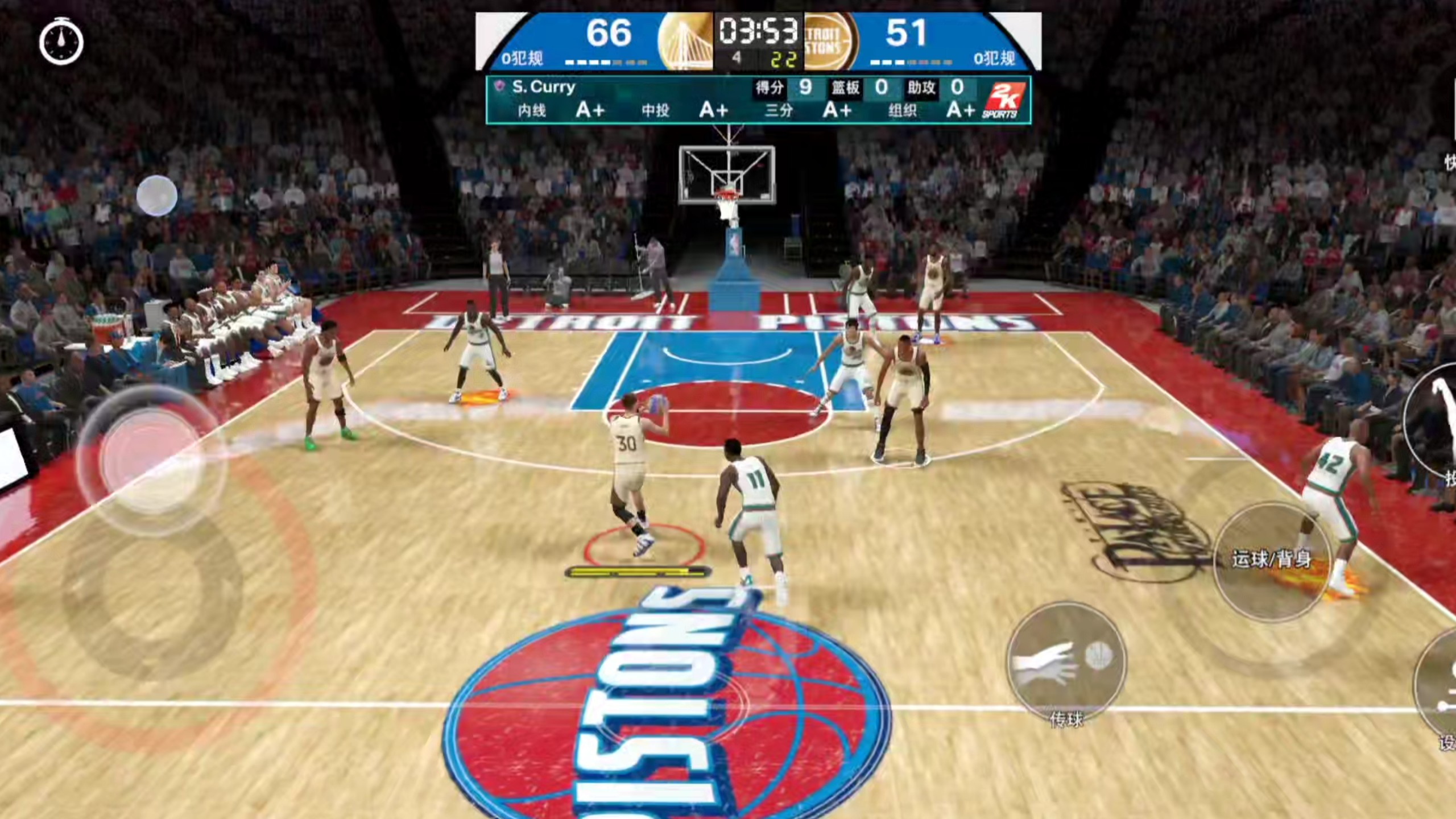  库里比赛视频全场回放 